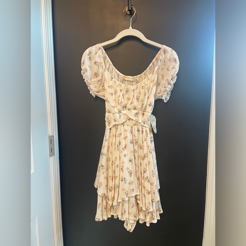 Altar’d State Floral Romper New With Tags!